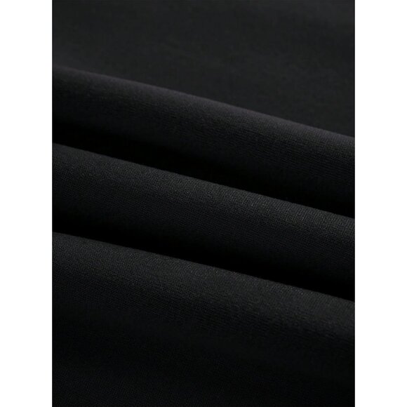 ⚡Women Black New York Imported Graphic Crewneck Long Sleeve Pullover Sweatshirt - Picture 4 of 5